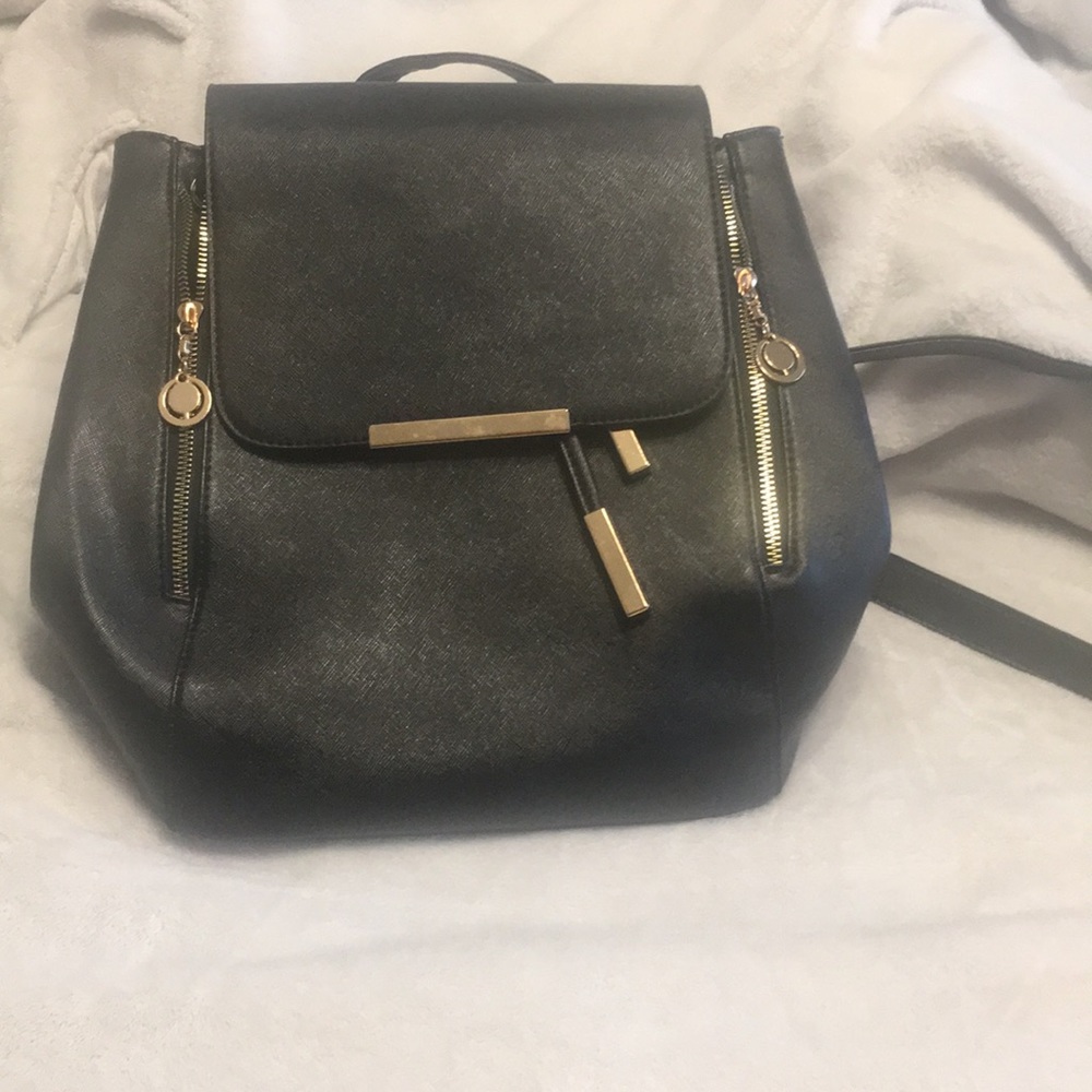 Never Warn Vegan Leather Backpack Purse